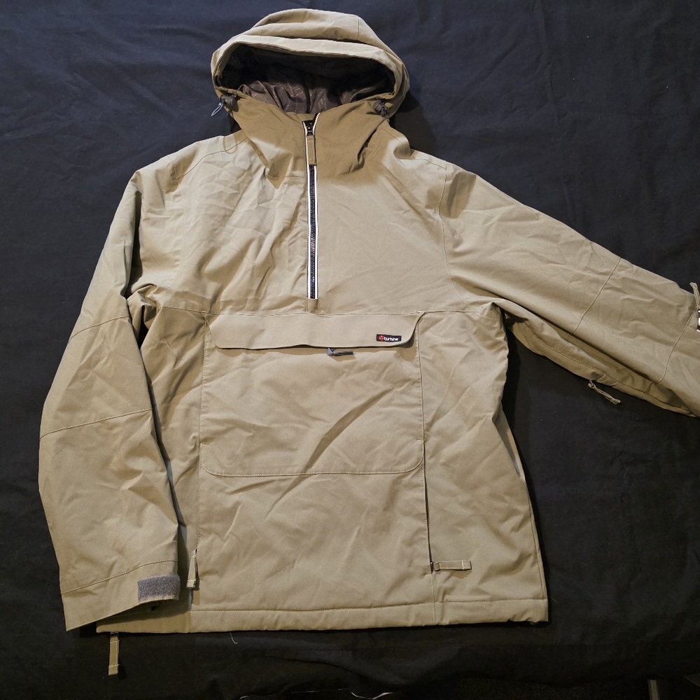 TURBINE Men's green color Ski & Snowboard Jacket